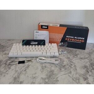 RK ROYAL KLUDGE RK61 61 Keys Mechanical Keyboard Hot Swappable Gaming Keyboard